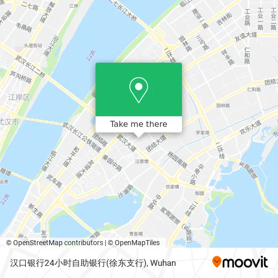 汉口银行24小时自助银行(徐东支行) map