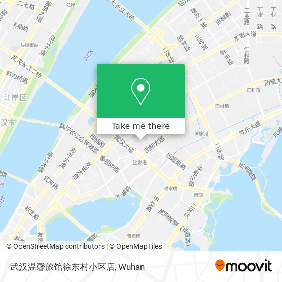 武汉温馨旅馆徐东村小区店 map