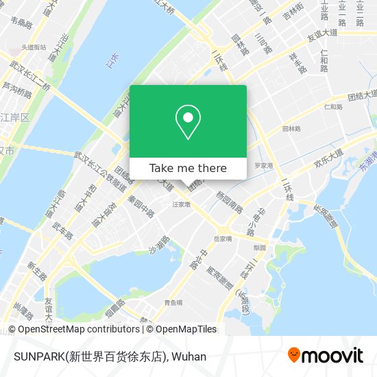 SUNPARK(新世界百货徐东店) map