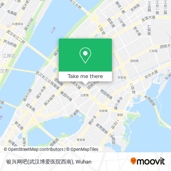 银兴网吧(武汉博爱医院西南) map