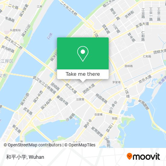 和平小学 map