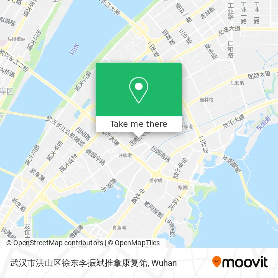 武汉市洪山区徐东李振斌推拿康复馆 map