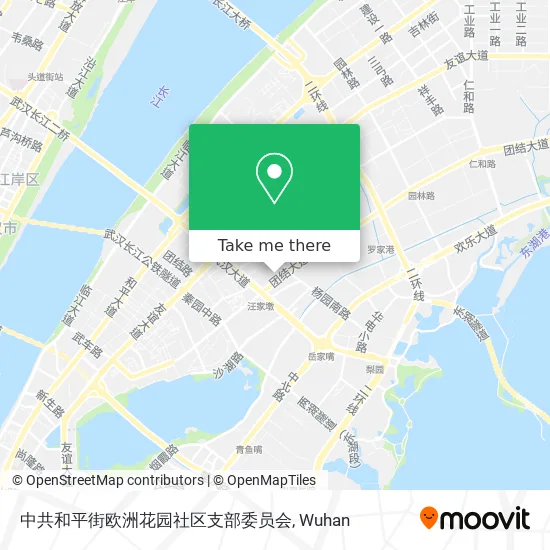 中共和平街欧洲花园社区支部委员会 map