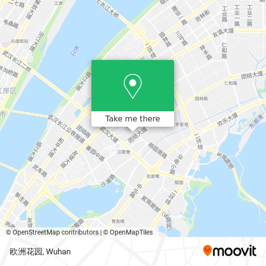 欧洲花园 map