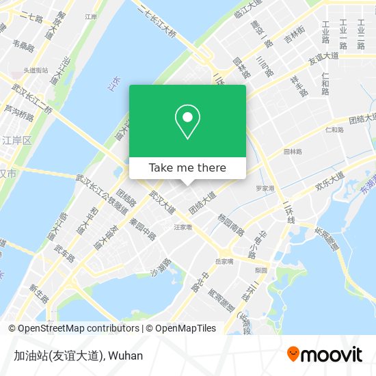 加油站(友谊大道) map