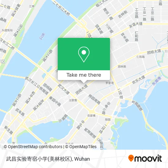 武昌实验寄宿小学(美林校区) map