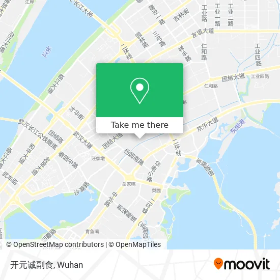 开元诚副食 map