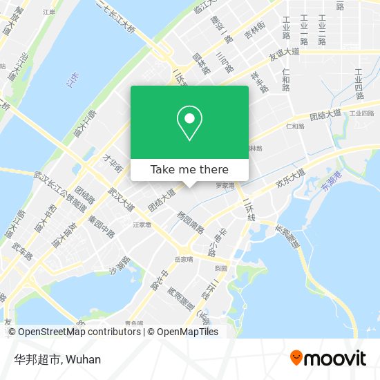 华邦超市 map