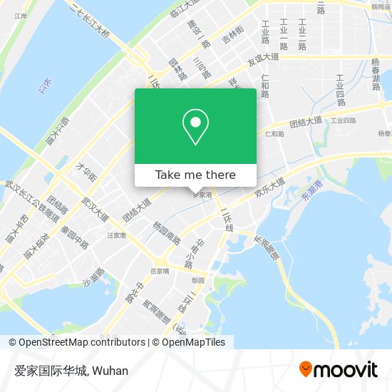 爱家国际华城 map