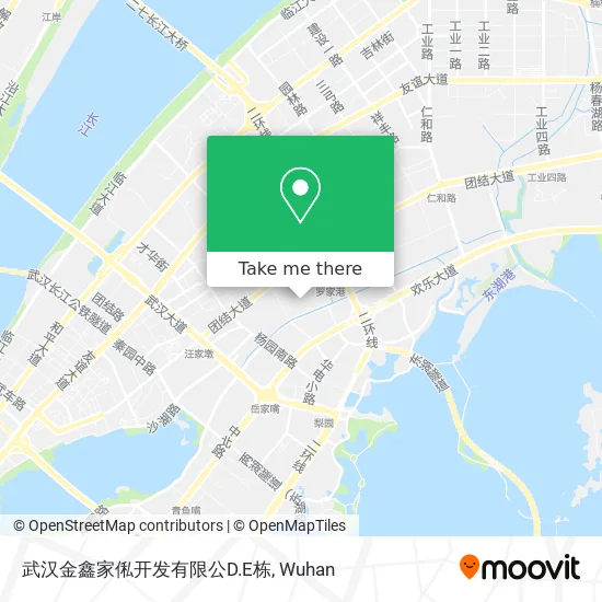 武汉金鑫家俬开发有限公D.E栋 map