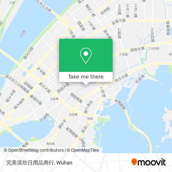完美淇欣日用品商行 map