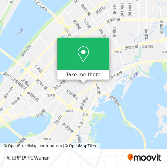 每日鲜奶吧 map