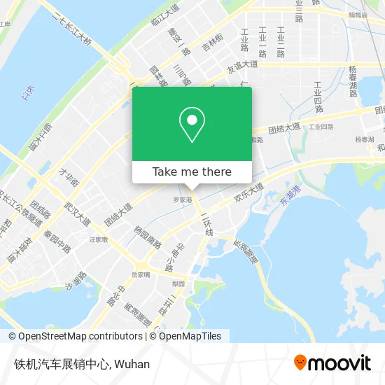 铁机汽车展销中心 map