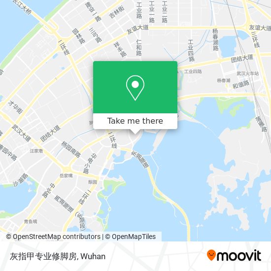 灰指甲专业修脚房 map
