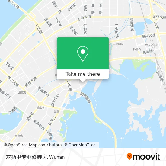 灰指甲专业修脚房 map