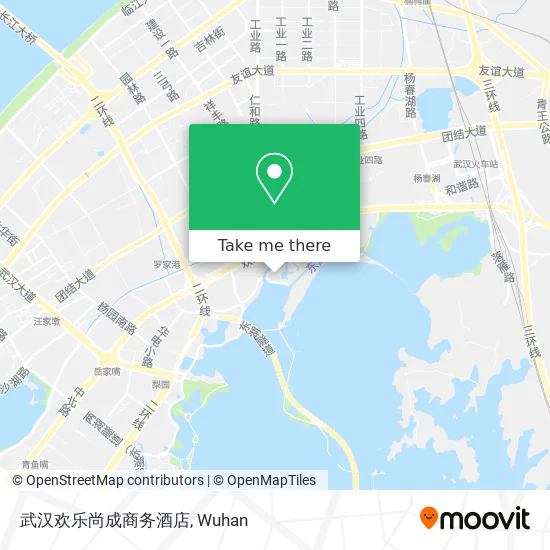 武汉欢乐尚成商务酒店 map