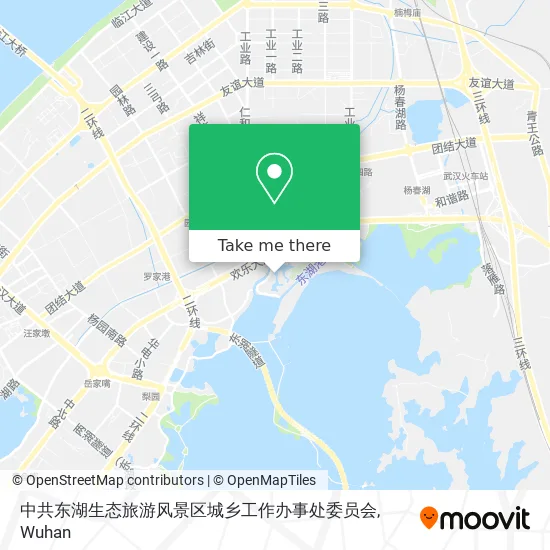 中共东湖生态旅游风景区城乡工作办事处委员会 map