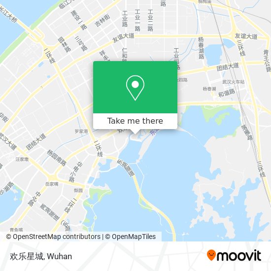 欢乐星城 map