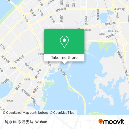 纯水岸·东湖天屿 map