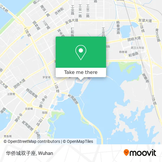 华侨城双子座 map