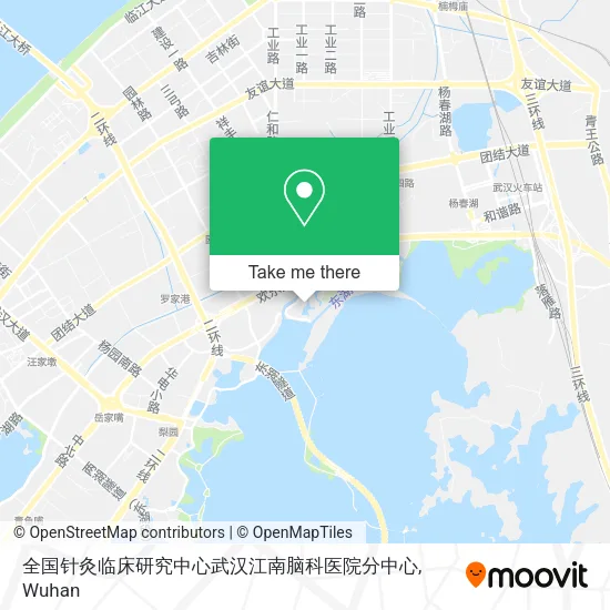 全国针灸临床研究中心武汉江南脑科医院分中心 map