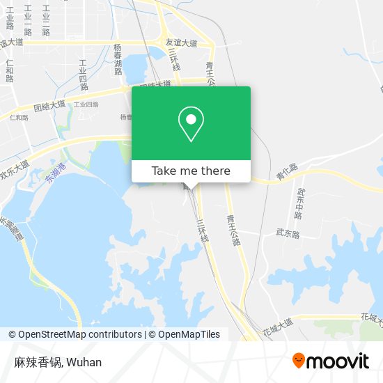 麻辣香锅 map