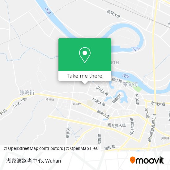 湖家渡路考中心 map