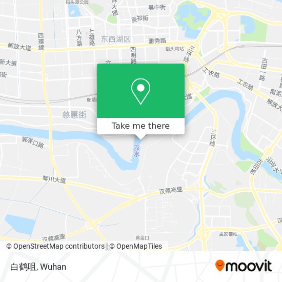 白鹤咀 map