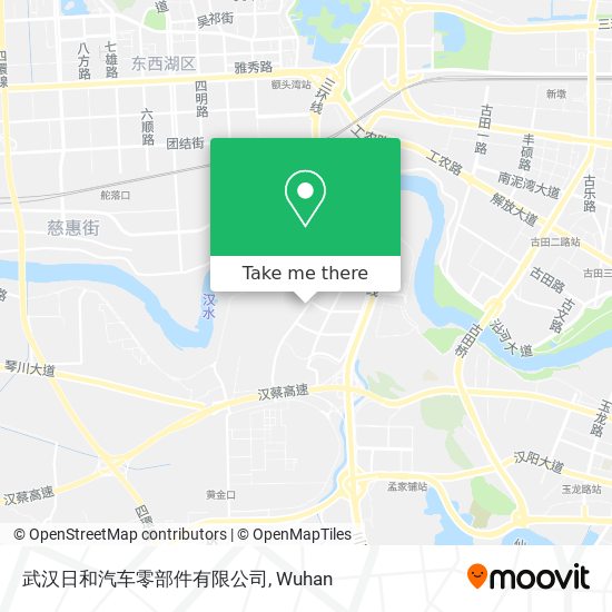 武汉日和汽车零部件有限公司 map