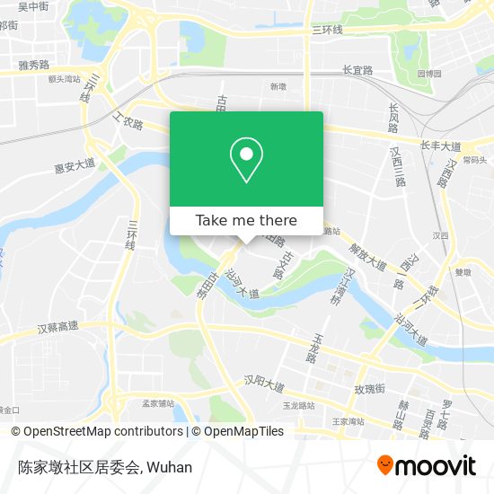 陈家墩社区居委会 map