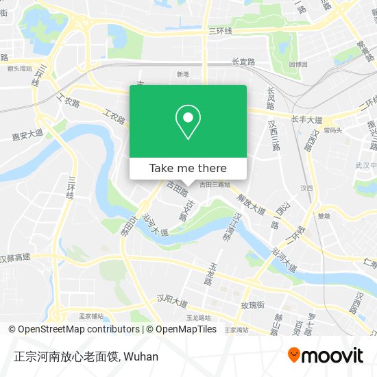 正宗河南放心老面馍 map