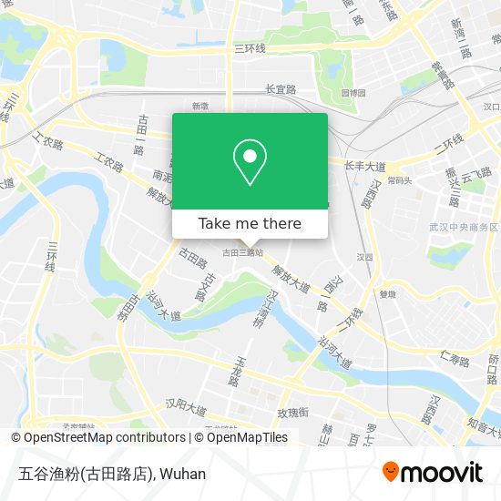 五谷渔粉(古田路店) map