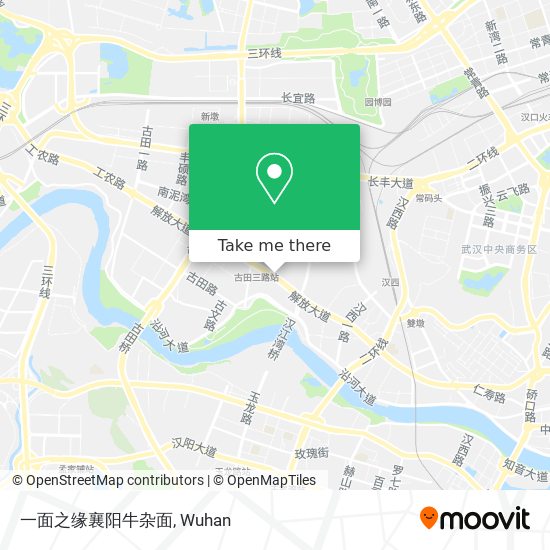 一面之缘襄阳牛杂面 map