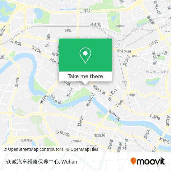 众诚汽车维修保养中心 map