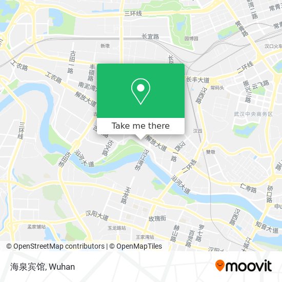 海泉宾馆 map