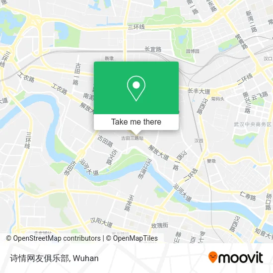 诗情网友俱乐部 map