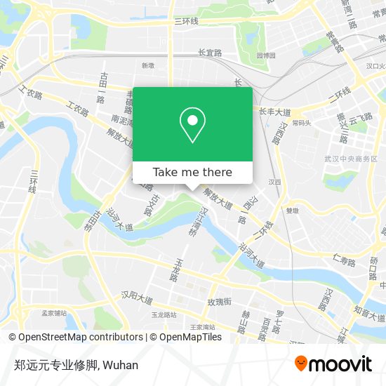 郑远元专业修脚 map