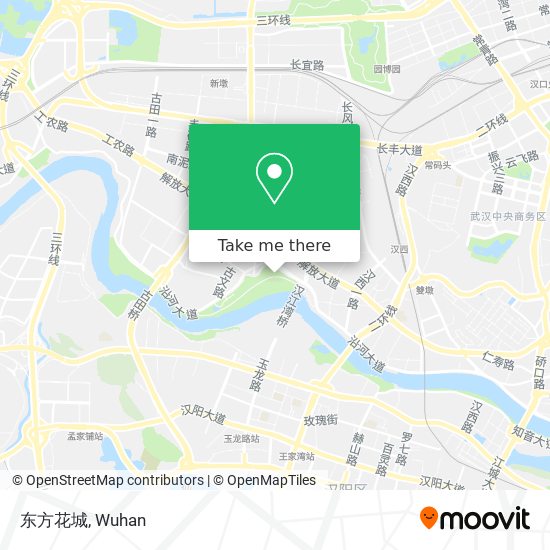 东方花城 map