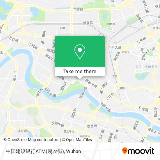 中国建设银行ATM(易农街) map