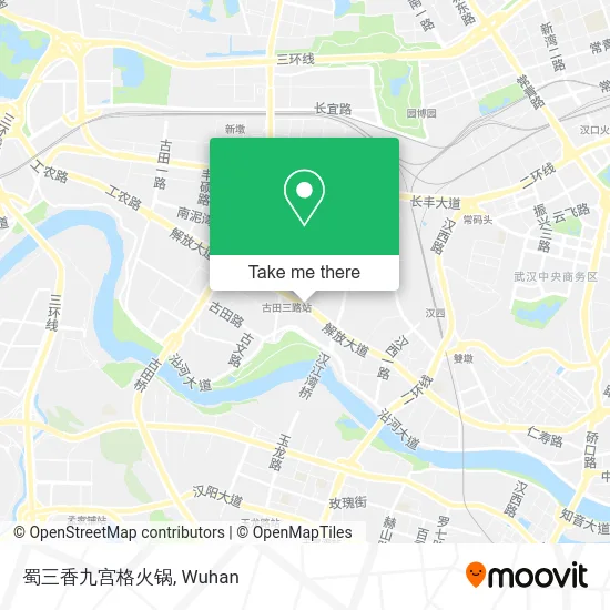 蜀三香九宫格火锅 map