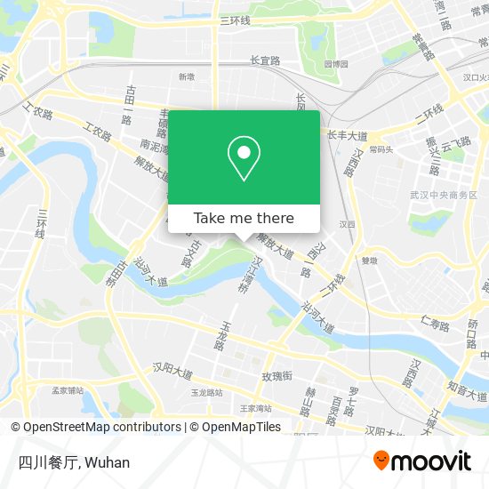 四川餐厅 map