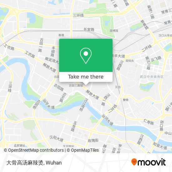 大骨高汤麻辣烫 map