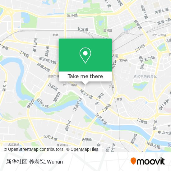 新华社区-养老院 map