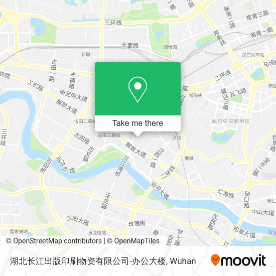 湖北长江出版印刷物资有限公司-办公大楼 map