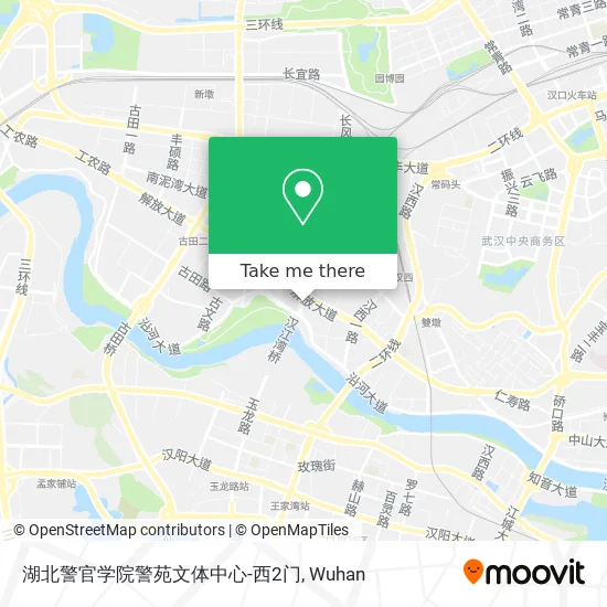 湖北警官学院警苑文体中心-西2门 map
