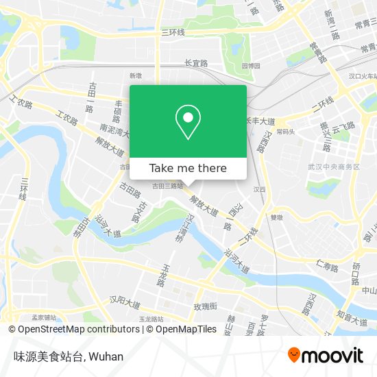 味源美食站台 map