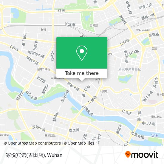 家悦宾馆(古田店) map