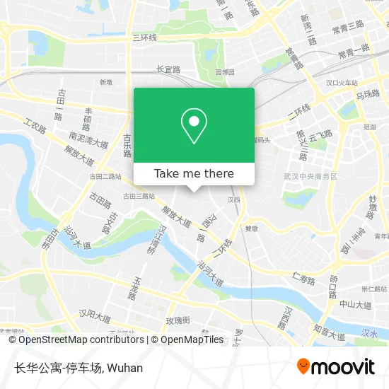 长华公寓-停车场 map