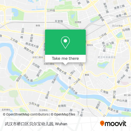 武汉市桥口区贝尔宝幼儿园 map