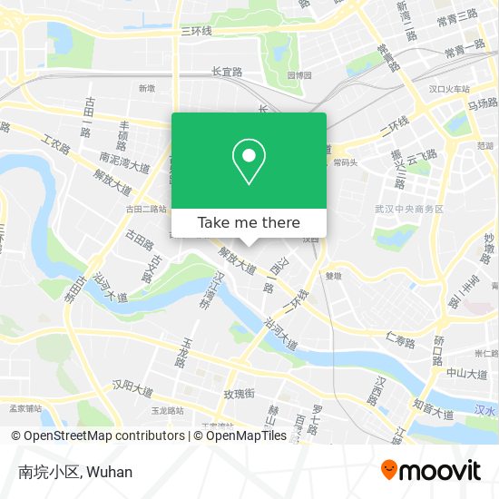 南垸小区 map